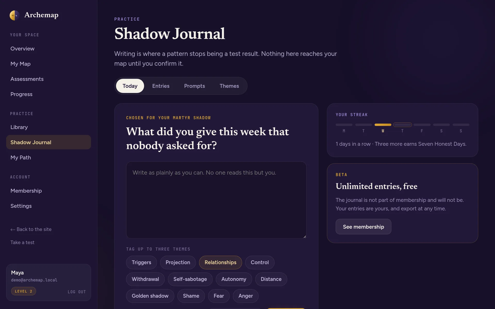 Shadow Journal