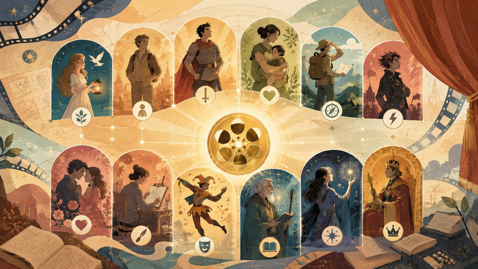 The 12 Archetypes in Movies and Stories
